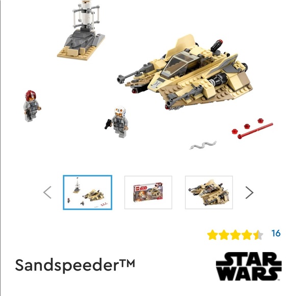 *Unopened* *Retired* Star Wars Sandspeeder Lego set 75204 - Picture 3 of 5
